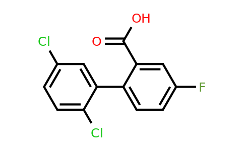1181596-14-4 | 2',5'-Dichloro-4-fluoro-[1,1'-biphenyl]-2-carboxylic acid