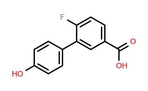 1181608-84-3 | 4-(5-Carboxy-2-fluorophenyl)phenol
