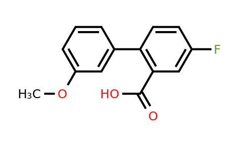 1181608-96-7 | 5-Fluoro-2-(3-methoxyphenyl)benzoic acid