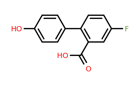 1181639-48-4 | 5-Fluoro-2-(4-hydroxyphenyl)benzoic acid