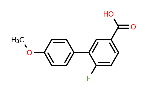 1181639-55-3 | 4-Fluoro-3-(4-methoxyphenyl)benzoic acid