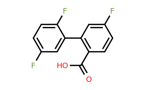 1182432-89-8 | 2-(2,5-Difluorophenyl)-4-fluorobenzoic acid