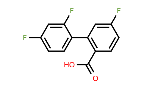 1182443-20-4 | 2-(2,4-Difluorophenyl)-4-fluorobenzoic acid