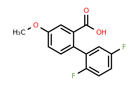 1182809-86-4 | 2-(2,5-Difluorophenyl)-5-methoxybenzoic acid