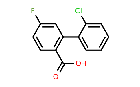 1182811-41-1 | 2-(2-Chlorophenyl)-4-fluorobenzoic acid