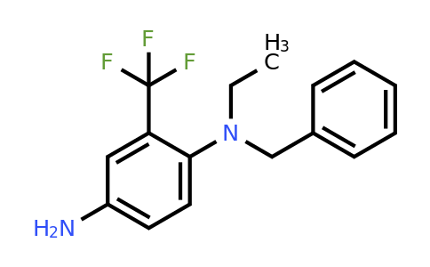 1182811-82-0 | N1-Benzyl-N1-ethyl-2-(trifluoromethyl)benzene-1,4-diamine