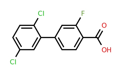 1182971-83-0 | 2',5'-Dichloro-3-fluoro-[1,1'-biphenyl]-4-carboxylic acid