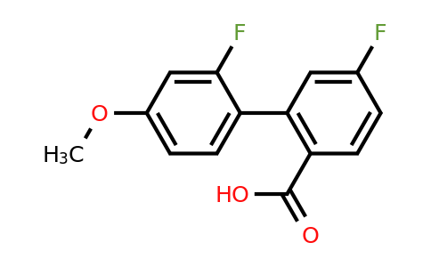 1183009-21-3 | 4-Fluoro-2-(2-fluoro-4-methoxyphenyl)benzoic acid
