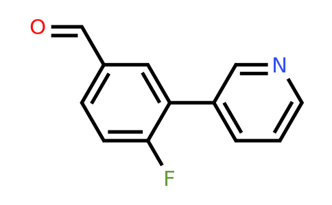 1183051-95-7 | 4-Fluoro-3-(pyridin-3-yl)benzaldehyde