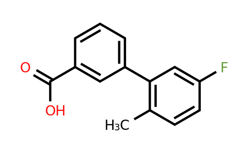 1183132-65-1 | 3-(5-Fluoro-2-methylphenyl)benzoic acid