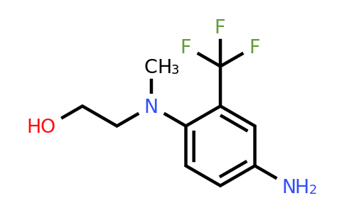 1183225-27-5 | 2-((4-Amino-2-(trifluoromethyl)phenyl)(methyl)amino)ethanol