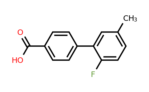 1183244-35-0 | 4-(2-Fluoro-5-methylphenyl)benzoic acid