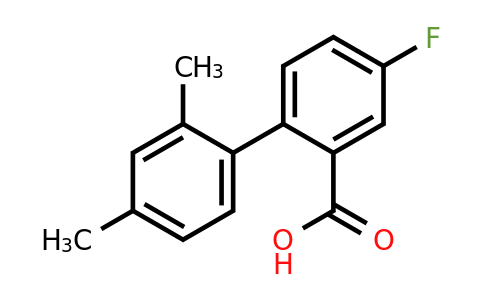 1183281-90-4 | 2-(2,4-Dimethylphenyl)-5-fluorobenzoic acid