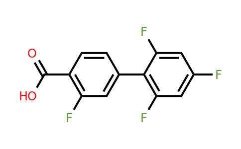 1183511-54-7 | 2-Fluoro-4-(2,4,6-trifluorophenyl)benzoic acid
