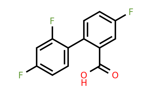 1183588-73-9 | 2-(2,4-Difluorophenyl)-5-fluorobenzoic acid
