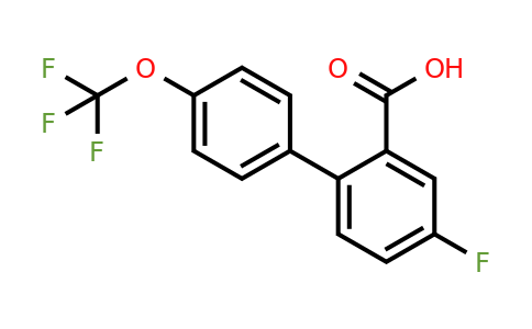 1183674-44-3 | 4-Fluoro-4'-(trifluoromethoxy)biphenyl-2-carboxylic acid