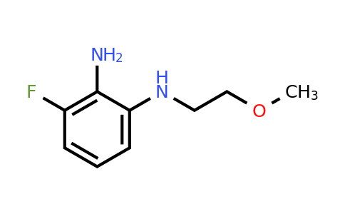 1183707-64-3 | 3-Fluoro-N1-(2-methoxyethyl)benzene-1,2-diamine