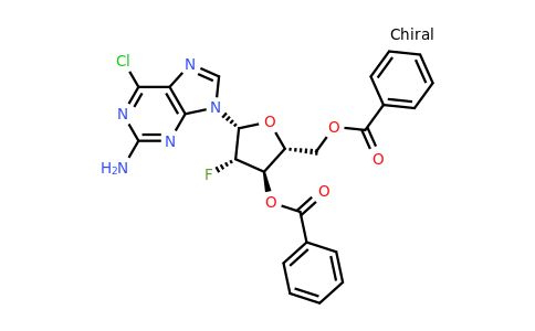 118373-61-8 | (2R,3R,4S,5R)-5-(2-Amino-6-chloro-9H-purin-9-yl)-2-((benzoyloxy)methyl)-4-fluorotetrahydrofuran-3-yl benzoate
