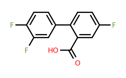 1183855-48-2 | 2-(3,4-Difluorophenyl)-5-fluorobenzoic acid