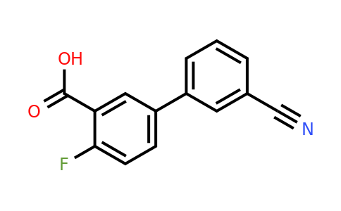 1183926-58-0 | 3'-Cyano-4-fluoro-[1,1'-biphenyl]-3-carboxylic acid