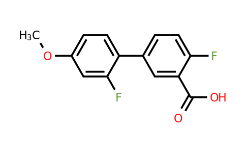 1183933-36-9 | 2-Fluoro-5-(2-fluoro-4-methoxyphenyl)benzoic acid