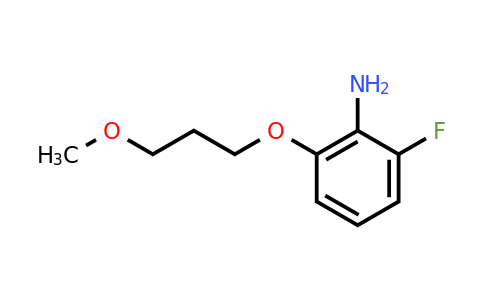 1183939-76-5 | 2-Fluoro-6-(3-methoxypropoxy)aniline