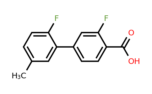 1183946-15-7 | 2',3-Difluoro-5'-methyl-[1,1'-biphenyl]-4-carboxylic acid
