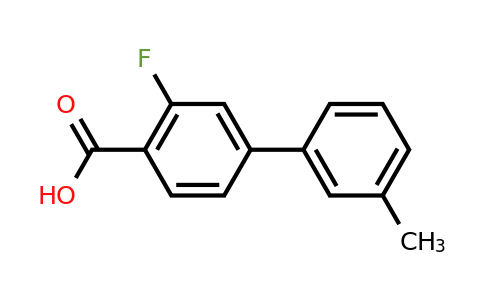 1183946-65-7 | 3-Fluoro-3'-methyl-[1,1'-biphenyl]-4-carboxylic acid