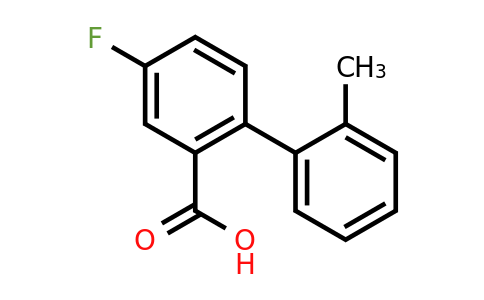 1184005-75-1 | 5-Fluoro-2-(2-methylphenyl)benzoic acid