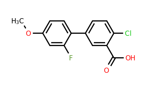 1184016-02-1 | 2-Chloro-5-(2-fluoro-4-methoxyphenyl)benzoic acid