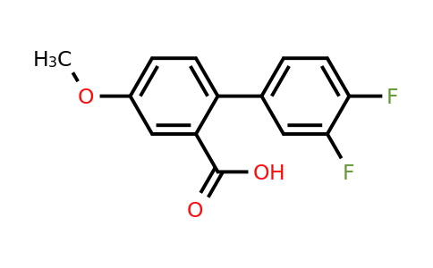 1184060-94-3 | 2-(3,4-Difluorophenyl)-5-methoxybenzoic acid