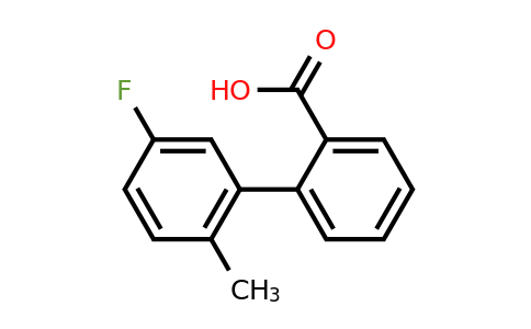 1184071-14-4 | 2-(5-Fluoro-2-methylphenyl)benzoic acid