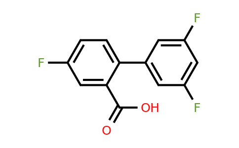 1184104-43-5 | 2-(3,5-Difluorophenyl)-5-fluorobenzoic acid