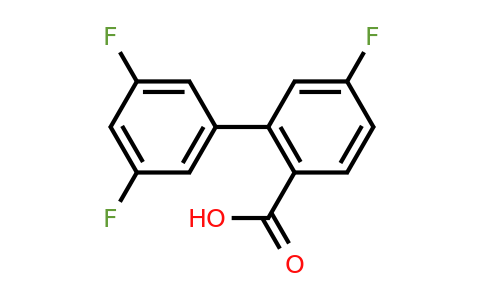 1184266-77-0 | 2-(3,5-Difluorophenyl)-4-fluorobenzoic acid