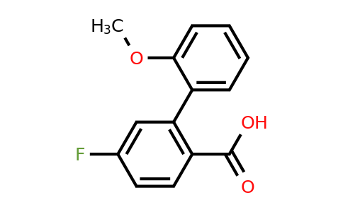 1184269-78-0 | 4-Fluoro-2-(2-methoxyphenyl)benzoic acid