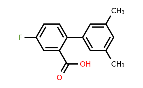 1184286-96-1 | 2-(3,5-Dimethylphenyl)-5-fluorobenzoic acid