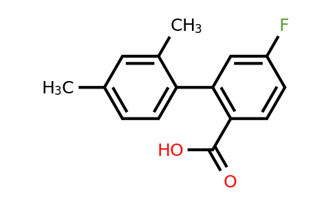 1184388-49-5 | 2-(2,4-Dimethylphenyl)-4-fluorobenzoic acid