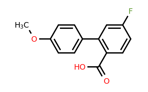 1184395-84-3 | 4-Fluoro-2-(4-methoxyphenyl)benzoic acid