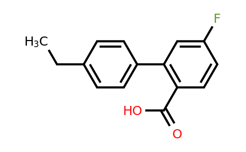 1184517-79-0 | 2-(4-Ethylphenyl)-4-fluorobenzoic acid