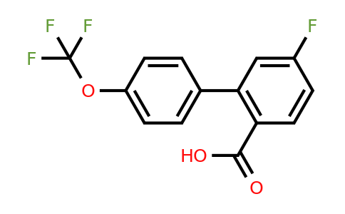 1184689-01-7 | 5-Fluoro-4'-(trifluoromethoxy)biphenyl-2-carboxylic acid