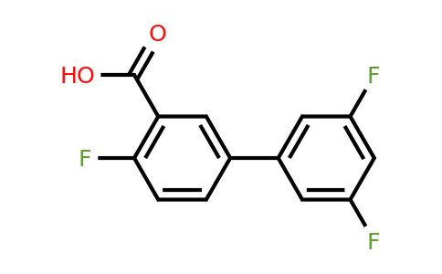1184691-51-7 | 5-(3,5-Difluorophenyl)-2-fluorobenzoic acid