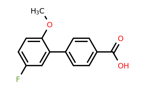 1184821-08-6 | 5'-Fluoro-2'-methoxy-[1,1'-biphenyl]-4-carboxylic acid