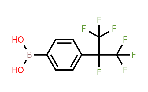 1184850-50-7 | [4-(Heptafluoropropan-2-yl)phenyl]boronic acid