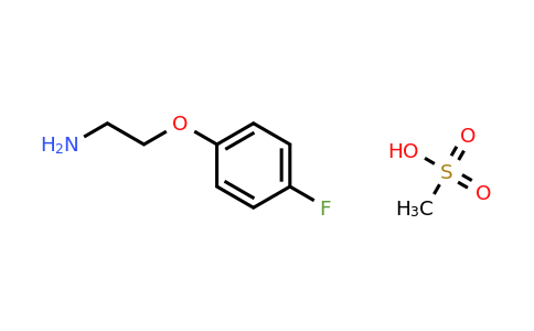 1184988-14-4 | 2-(4-Fluorophenoxy)ethanamine methanesulfonate