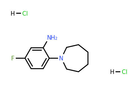 1185053-76-2 | 2-(Azepan-1-yl)-5-fluoroaniline dihydrochloride