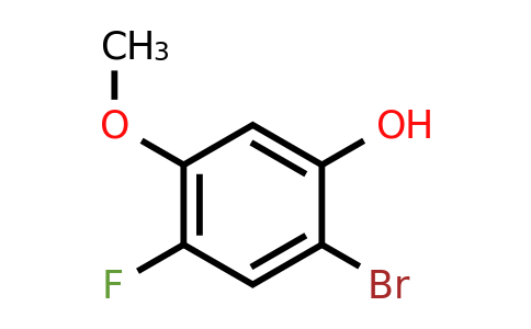 1185836-63-8 | 4-Bromo-2-fluoro-5-hydroxyanisole