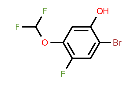 1185836-66-1 | 2-Bromo-5-difluoromethoxy-4-fluorophenol