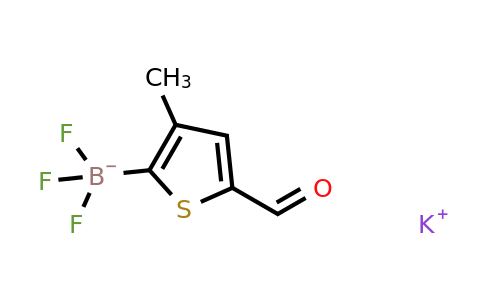 1186025-95-5 | Potassium trifluoro(5-formyl-3-methylthiophen-2-yl)borate
