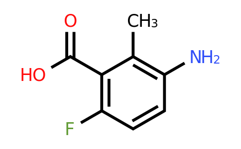 1186194-29-5 | 3-Amino-6-fluoro-2-methylbenzoic acid