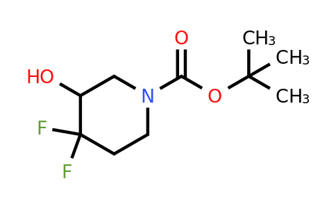 1186688-52-7 | tert-Butyl 4,4-difluoro-3-hydroxypiperidine-1-carboxylate